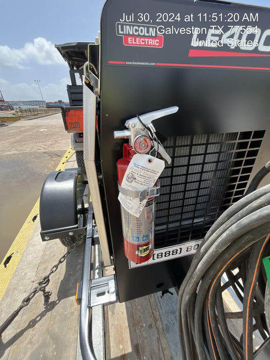 2024 Lincoln Electric LE400 Kubota V1505, Trlr, Cable Rack, Light Kit, ES Decals, T3