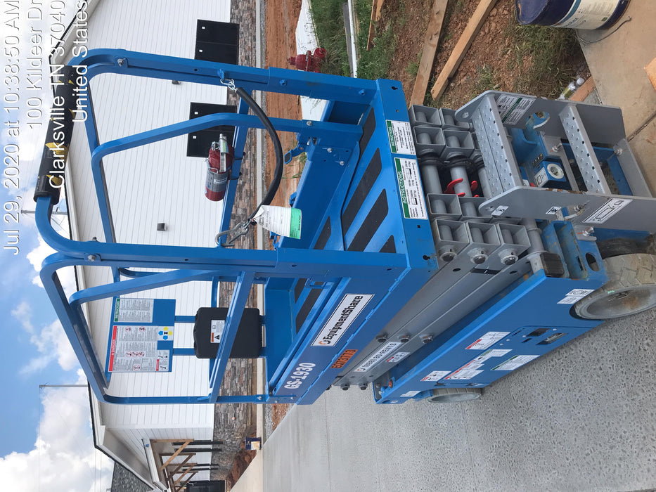 2020 Genie GS-1930 Fixed rails with chain entry gate - Pre A92.20