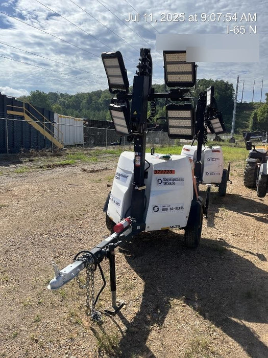2023 Generac MLT2 Diesel, Flex Switch 120V Input, Powerzone Controller, 
(4) 320W LED Lights, 4kW Generator, 39.9 Gal Fuel Tank, 2" Ball, T3