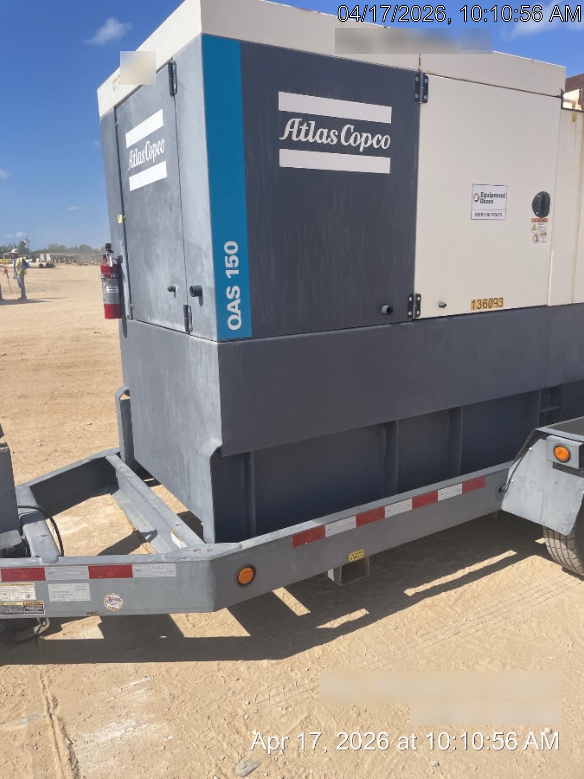 2021 ATLAS COPCO QAS150