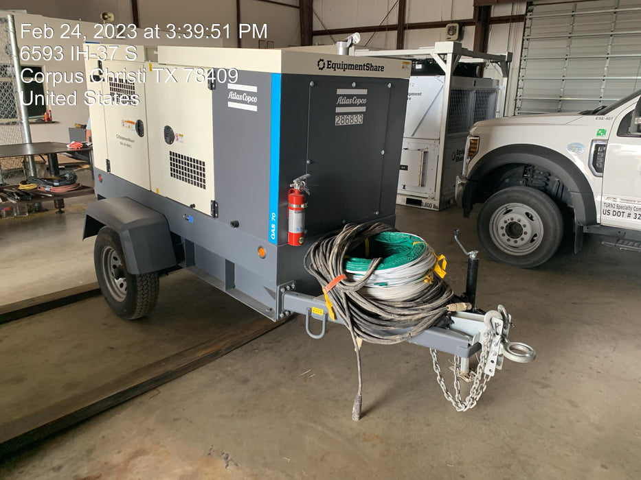 2022 ATLAS COPCO QAS 70