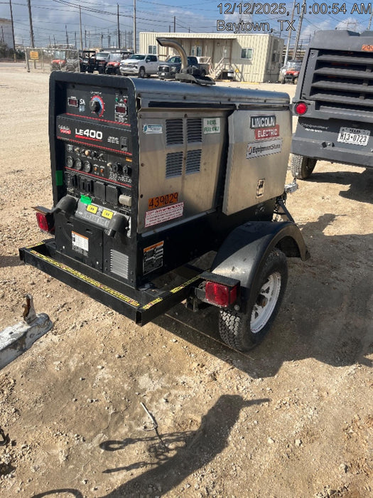 2024 Lincoln Electric LE400 Kubota V1505, Trlr, Cable Rack, Light Kit, ES Decals, T3