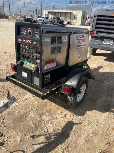 2024 Lincoln Electric LE400 Kubota V1505, Trlr, Cable Rack, Light Kit, ES Decals, T3