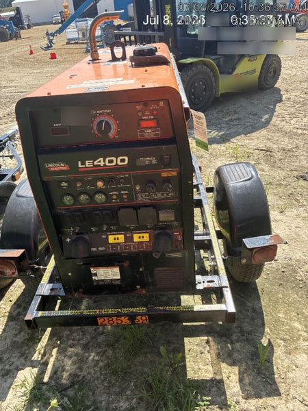 2022 Lincoln Electric LE400 Kubota V1505, Trlr, Cable Rack, Light Kit, ES Decals, T3