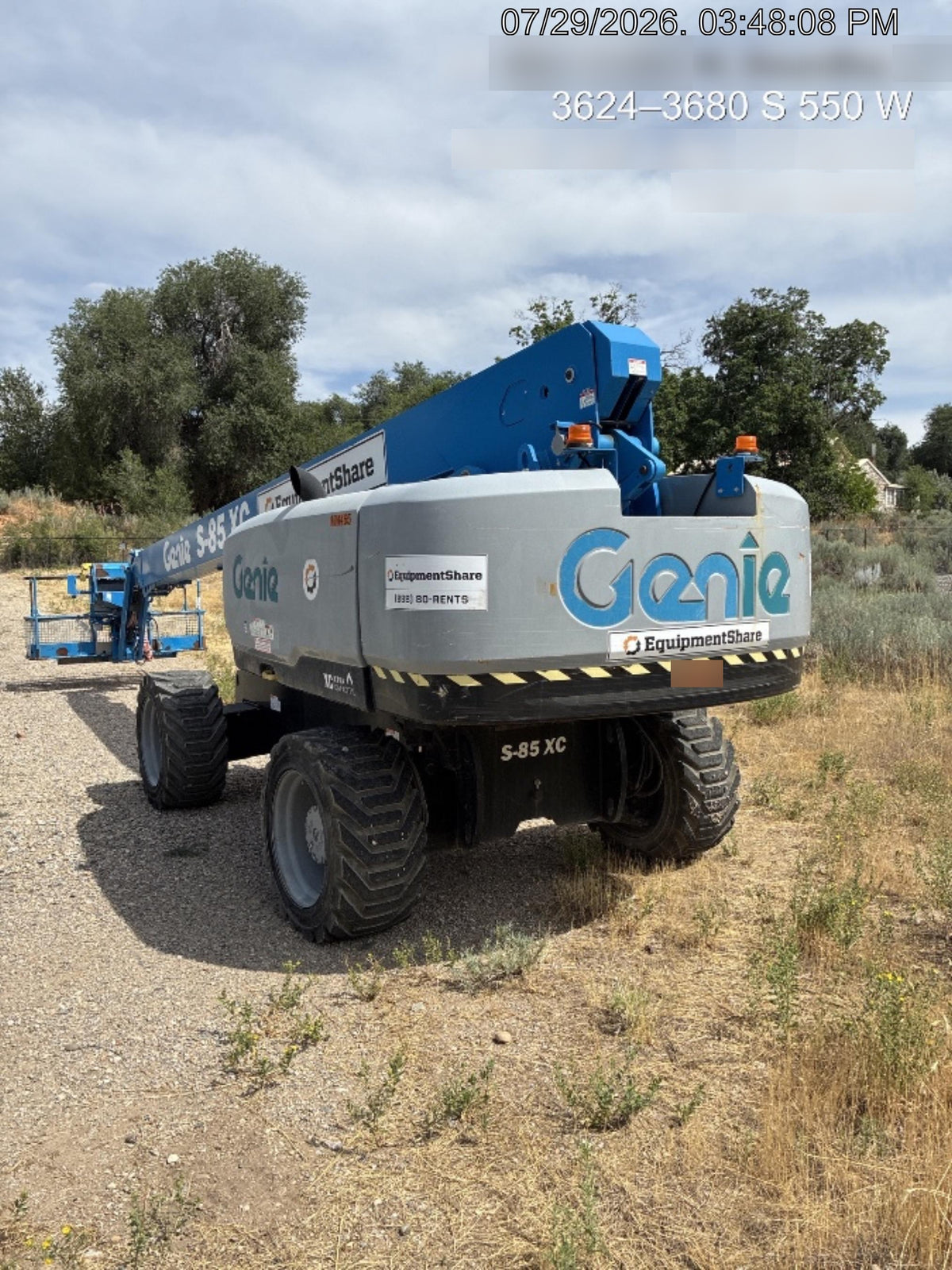 2020 GENIE S-85 XC
