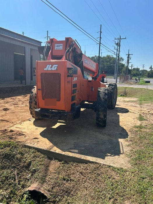 2019 Skytrak 6036 Cab/Heat/Air, Solid Tires, LED Work Lights, Beacon w/50" Carriage, 48" Pallet Forks
