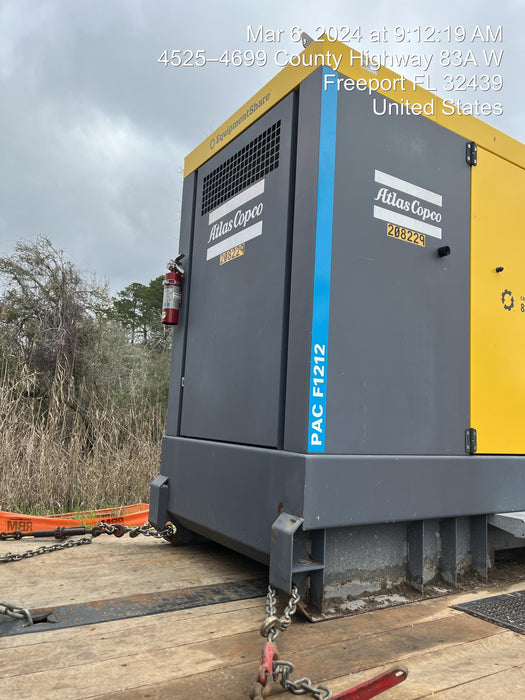 2022 ATLAS COPCO PAC F1212 JD-S