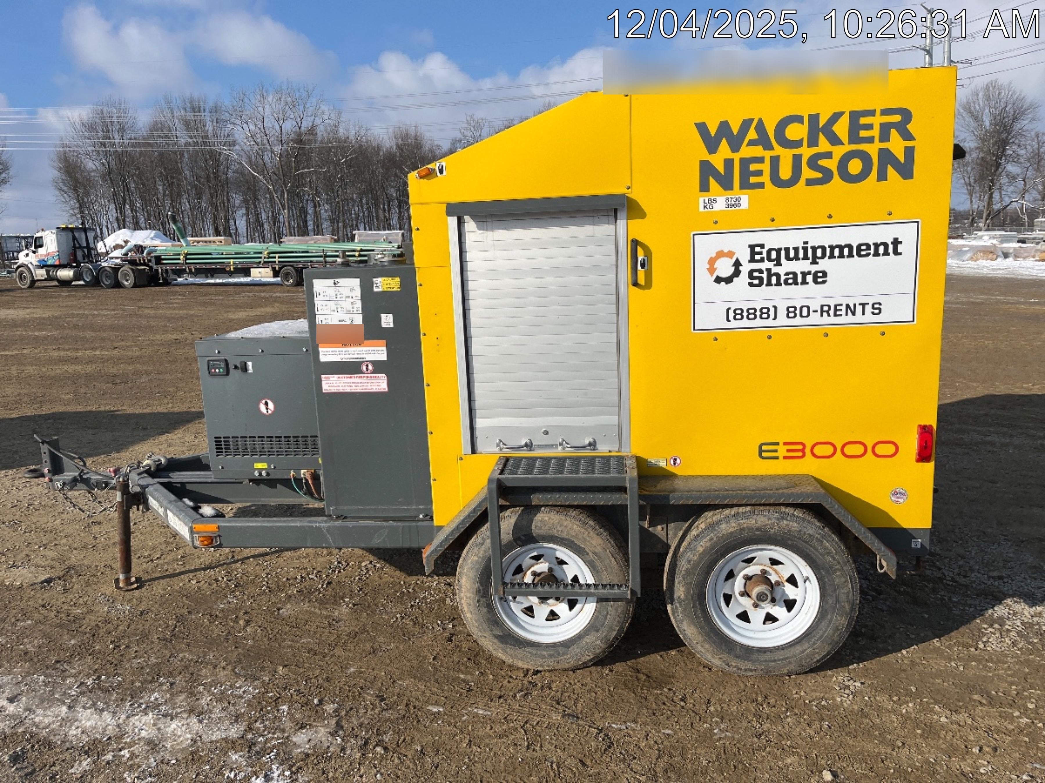 2019 WACKER NEUSON E3000