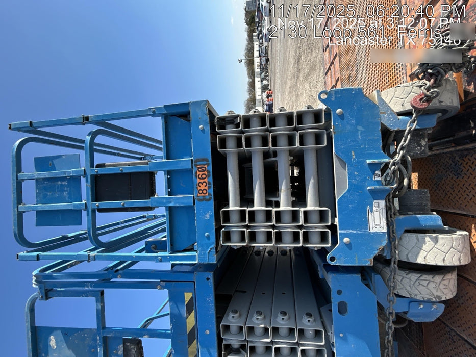 2018 Genie GS-3232 Genie GS3232 Lift w/Folding Rails and Swing Gate