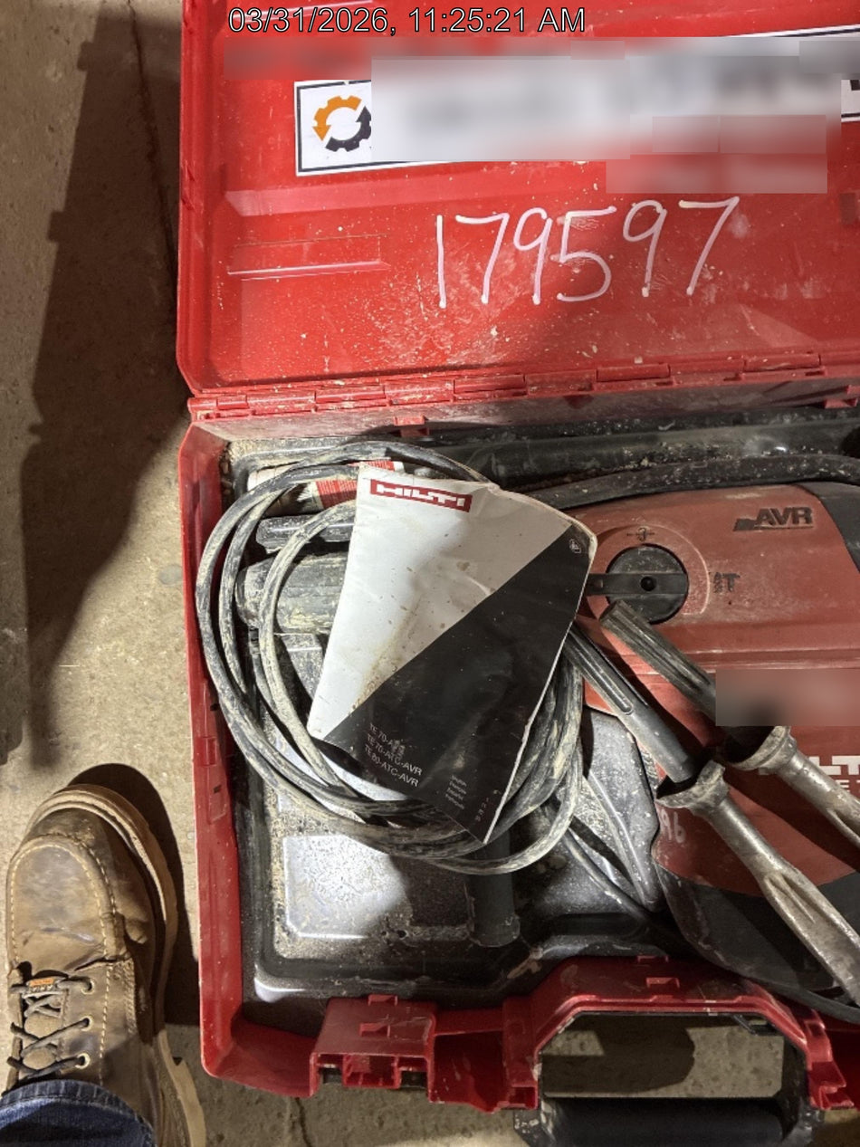 2021 HILTI TE 70-AVR
