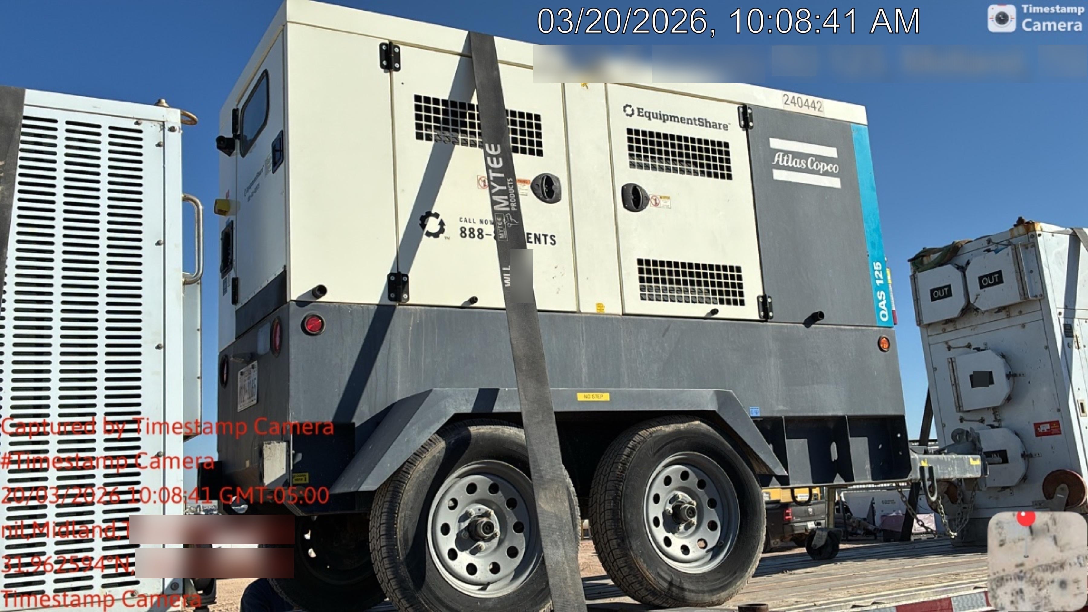 2022 ATLAS COPCO QAS 125
