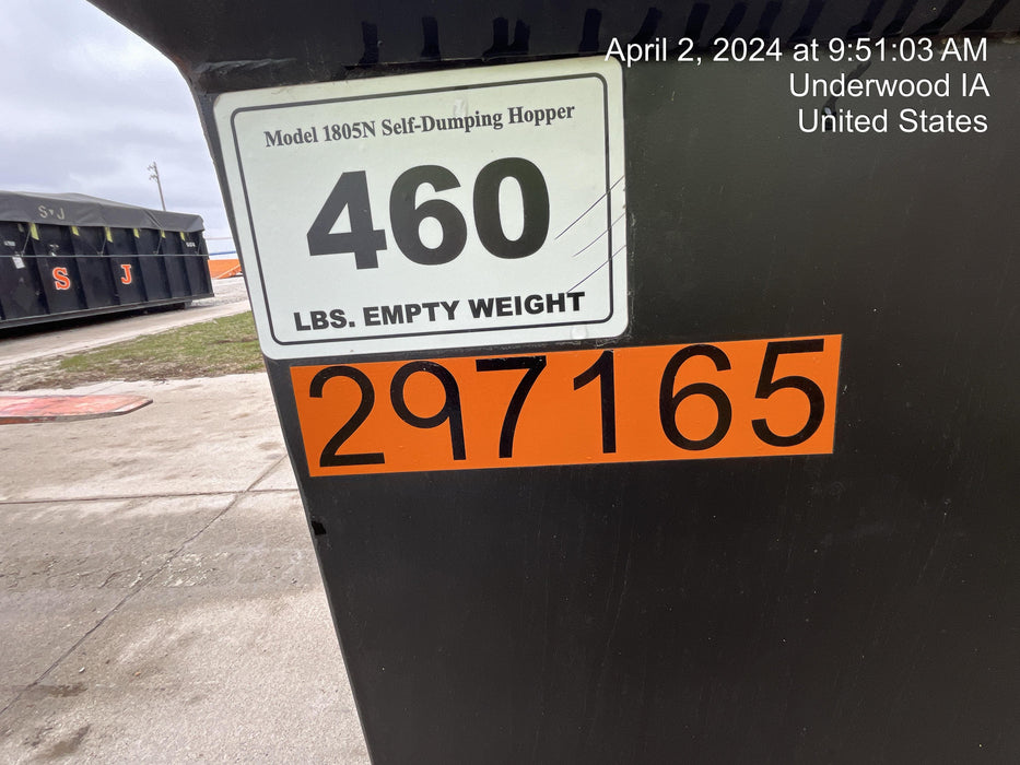 2023 STAR INDUSTRIES 1805N Hopper