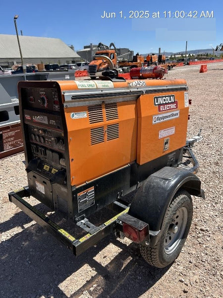 2022 Lincoln Electric LE400 Kubota V1505, Trlr, Cable Rack, Light Kit, ES Decals, T3