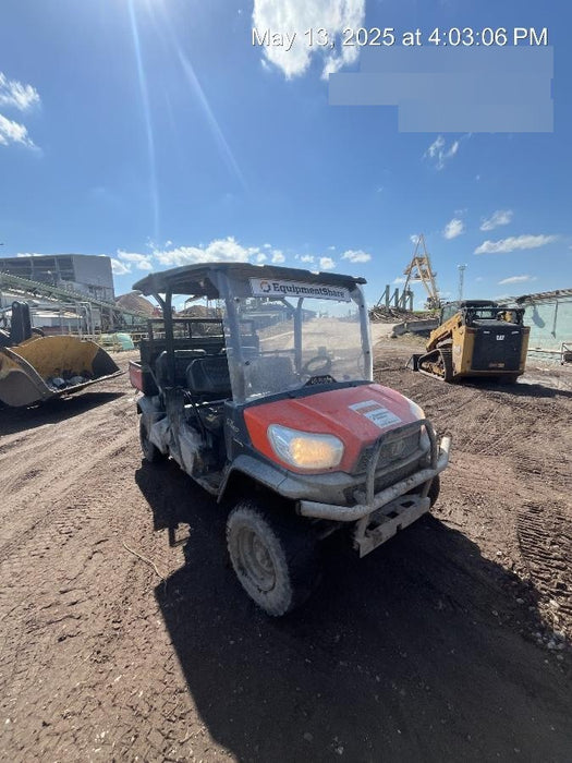 2021 Kubota RTV-X1140W-H Plastic Canopy, Windshield Acrylic Clear, LED Strobe Light, Wire Harness Kit, Back up Alarm