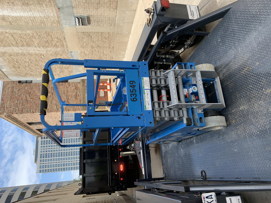 2020 Genie GS-1930 Solid Non Marking Tires, Beacon, Folding rails with half height swing gate