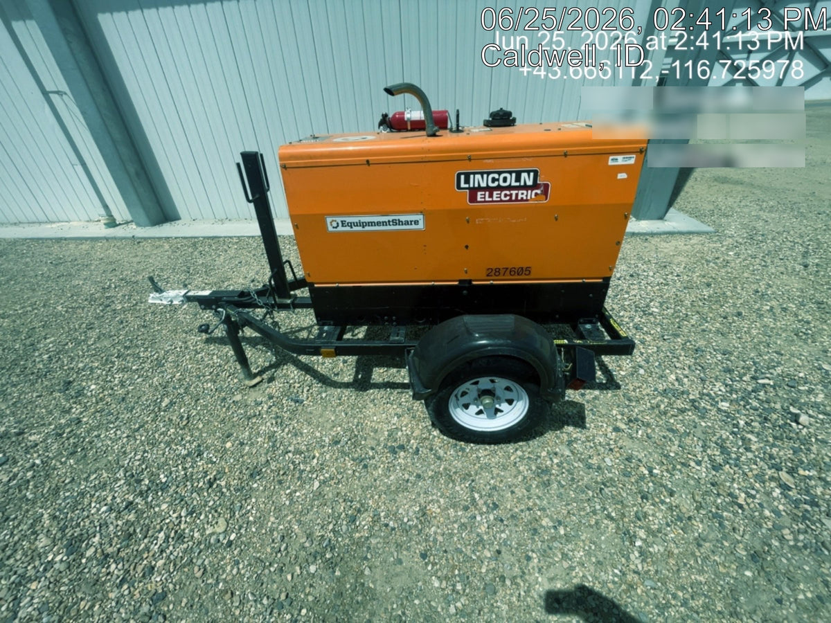 2023 Lincoln Electric LE400 Kubota V1505, Trlr, Cable Rack, Light Kit, ES Decals, T3