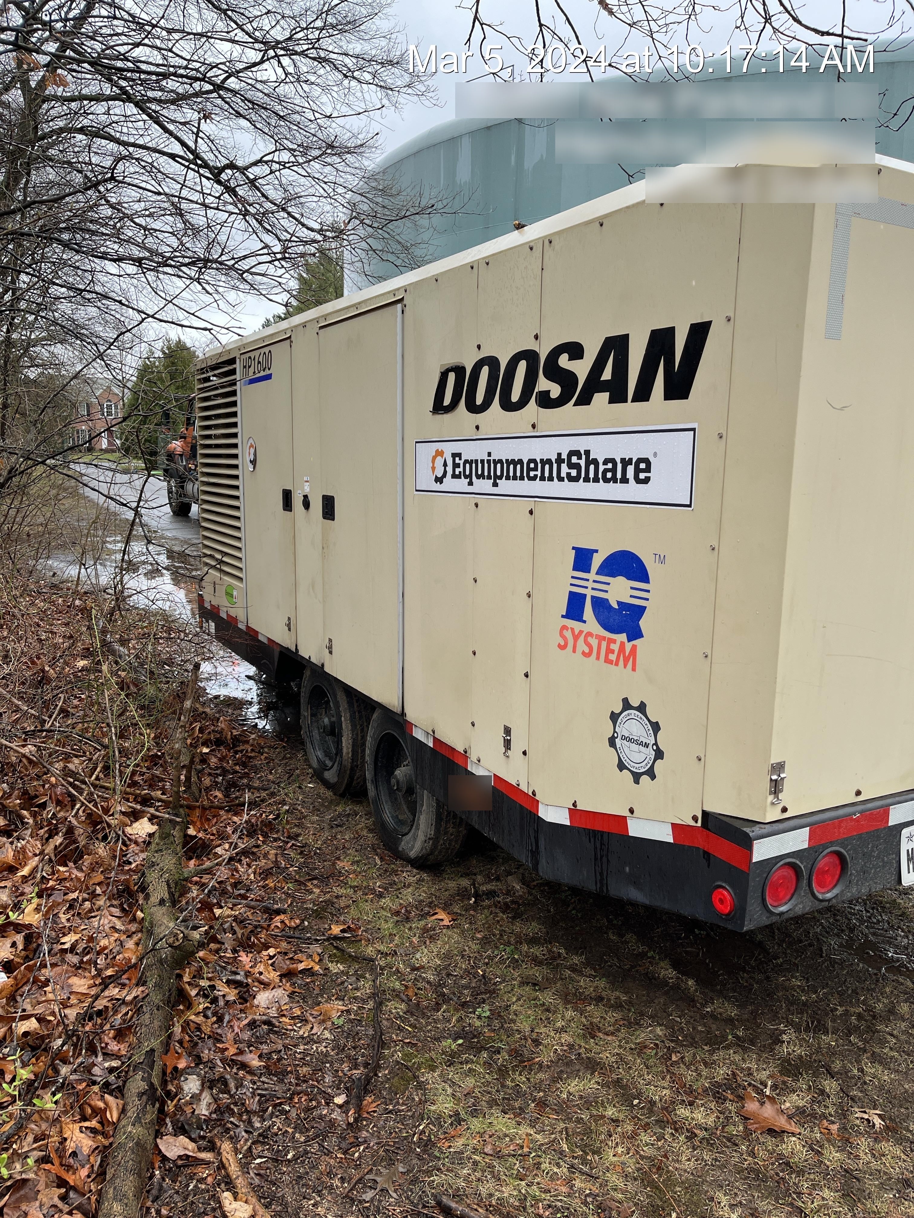 2019 DOOSAN HP1600WCU-T3 Tier 3 Reman