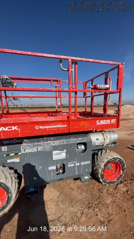2025 SKYJACK SJ6826 RT