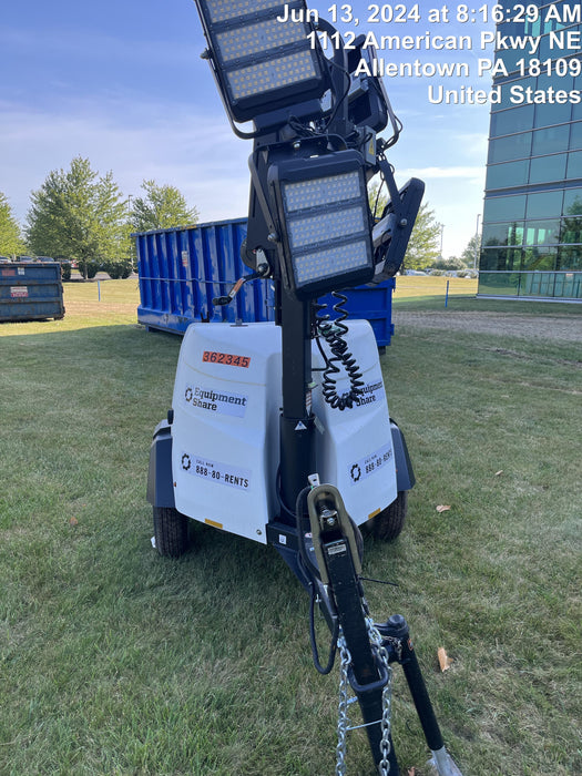 2023 Generac MLT2 Diesel, Flex Switch 120V Input, Powerzone Controller, 
(4) 320W LED Lights, 4kW Generator, 39.9 Gal Fuel Tank, 2" Ball, T3