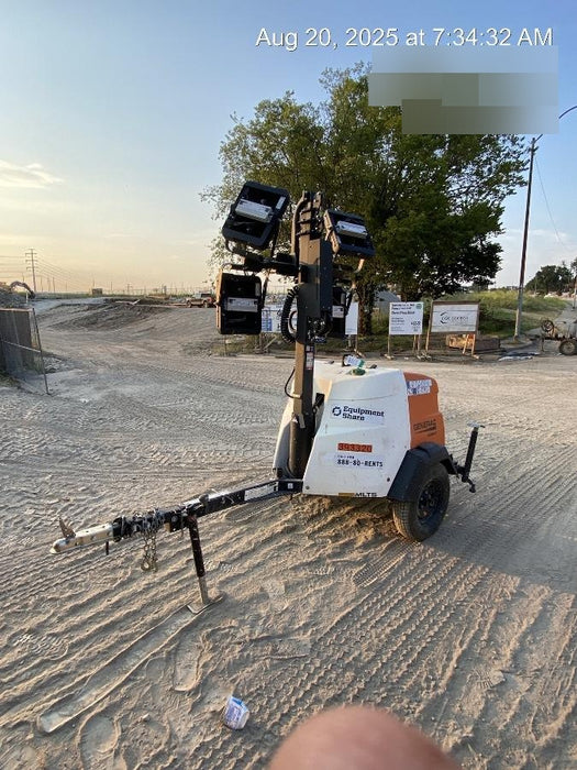 2024 Generac MLT2 Diesel, Flex Switch 120V Input, Powerzone Controller, 
(4) 320W LED Lights, 4kW Generator, 39.9 Gal Fuel Tank, 2" Ball, T3