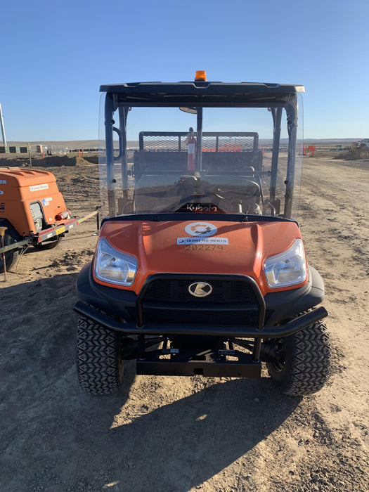 2022 Kubota RTV-X1140W-H Plastic Canopy, Windshield Acrylic Clear, LED Strobe Light, Wire Harness Kit, Back up Alarm