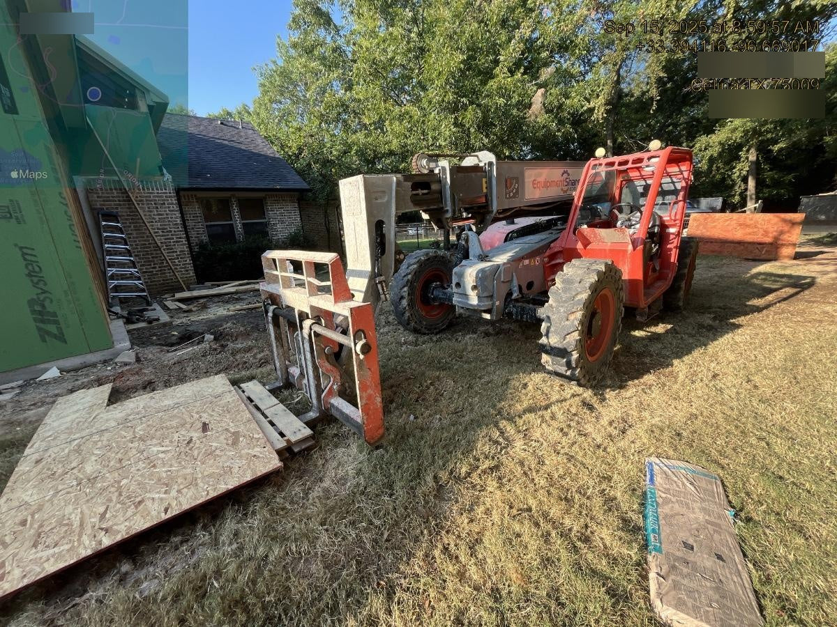 2016 Skyjack SJ843 TH 60" Carriage, Solid Tires, Open ROPS