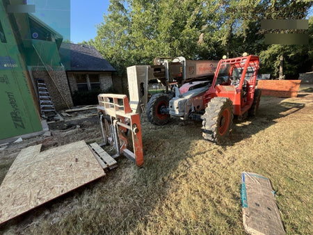 2016 Skyjack SJ843 TH 60" Carriage, Solid Tires, Open ROPS