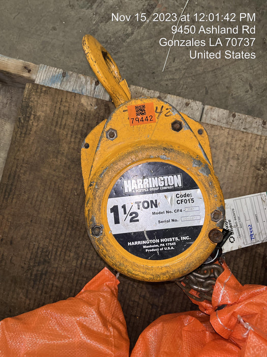 2020 HARRINGTON CF015-20