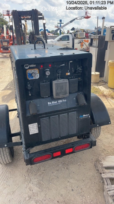 2025 MILLER ELECTRIC BIG BLUE 400