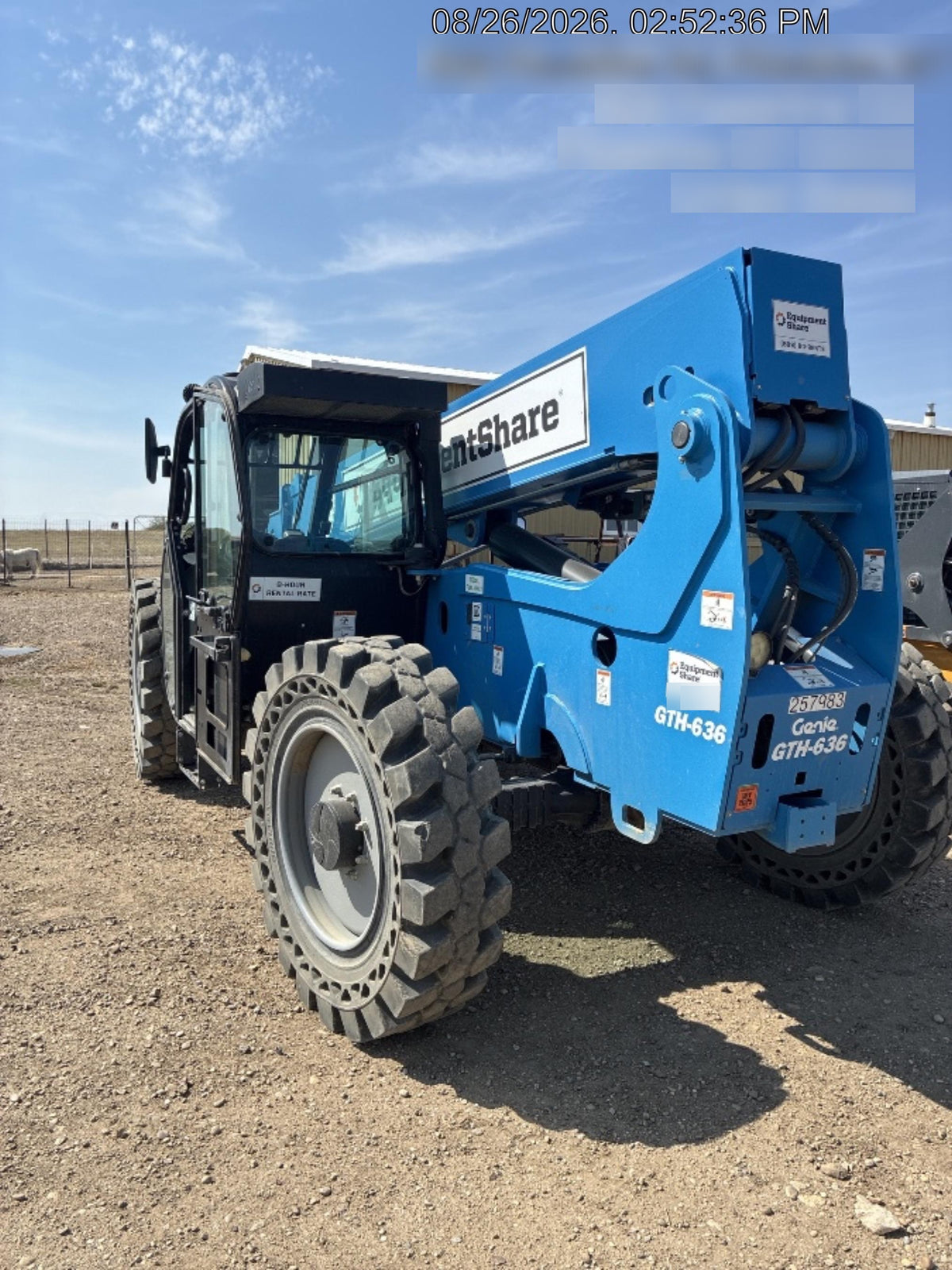 2022 GENIE GTH-636