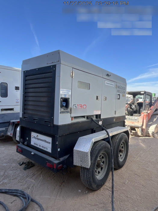 2019 WACKER NEUSON G130