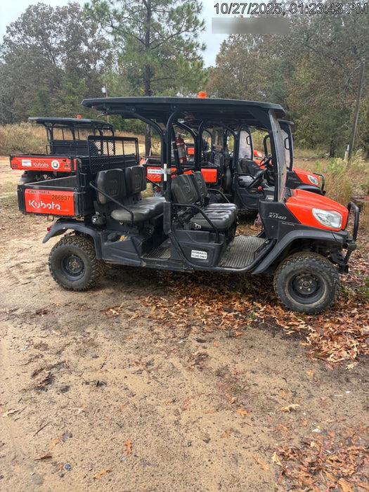 2022 Kubota RTV-X1140W-H Plastic Canopy, Windshield Acrylic Clear, LED Strobe Light, Wire Harness Kit, Back up Alarm