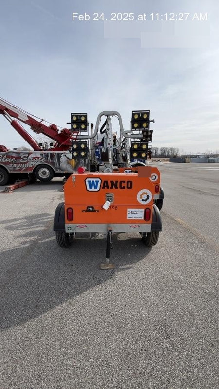 2024 Wanco WLTT-4MM4K Diesel, Deep Sea Controller, Shore Power Plug, Auto Start, (4) 350W LED Floodlights, 4kW Generator, 60 Gal Fuel Tank, 2" Ball, T3