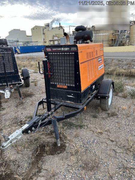 2021 Lincoln Electric Vantage 549X Ready Pak 3, ORANGE (includes trailer, cable rack, fender light kit)