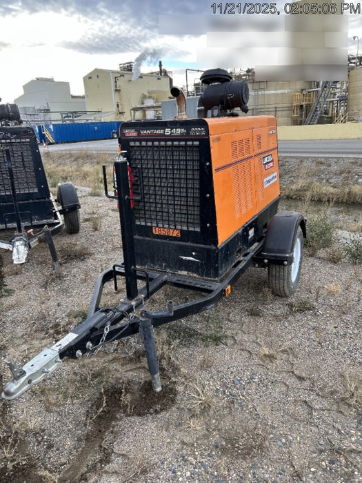 2021 Lincoln Electric Vantage 549X Ready Pak 3, ORANGE (includes trailer, cable rack, fender light kit)