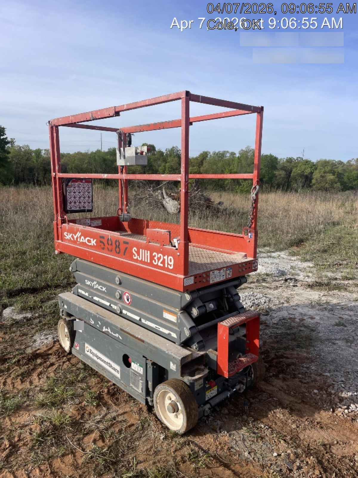 2017 Skyjack SJIII-3219 Skyjack SJ3219, Trojan Battery Set, Extended Warranty 5yr/5k hr