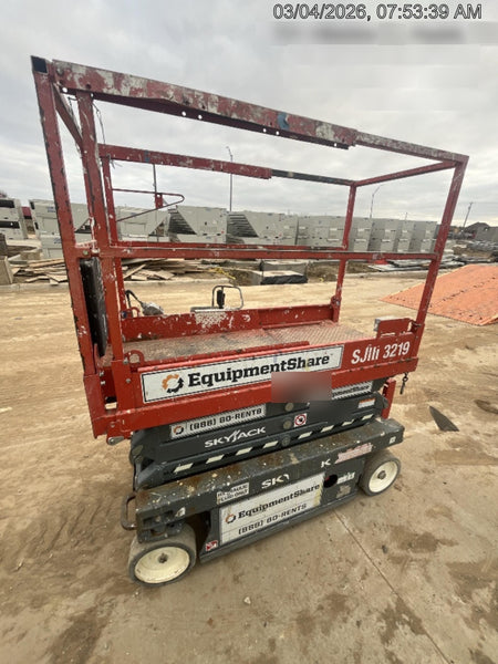 2019 Skyjack SJIII-3219 Standard w/Trojan Batteries