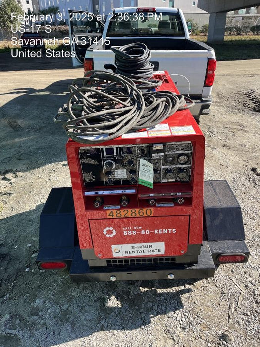 2024 Shindaiwa DGW400DML Kubota D902 Engine, 23 HP, Dual Op Welder, Wire, Arc, Droop Stick, Tig, and CC Stick Functionality, Simulphase, 3 Phase and 1 Phase Gen Output, Single Axle NB Trlr, Slr Trckl Chrg 12V 12W, Fire Ext, T3