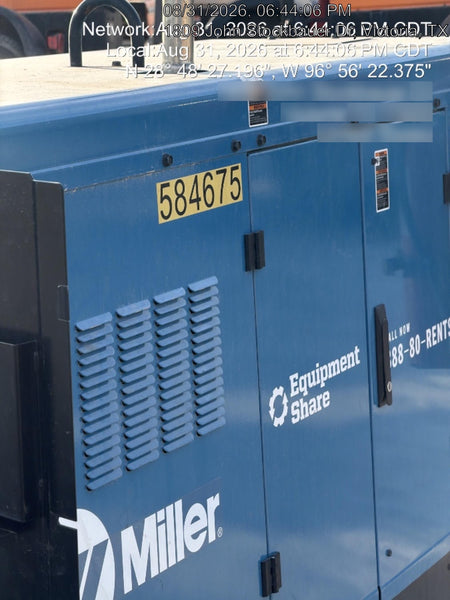 2025 MILLER ELECTRIC BIG BLUE 500