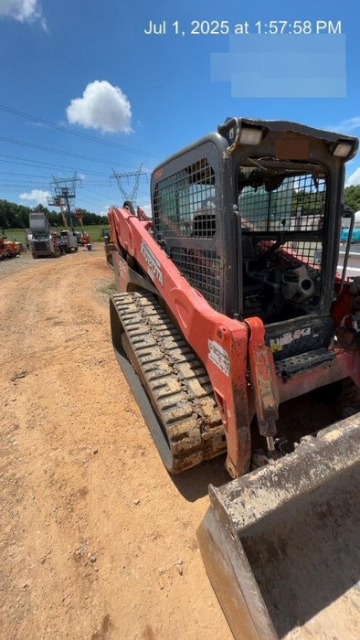 2019 Kubota SVL95-2S Cab/Heat/Air, Standard Tracks, Standard Flow w/Manual QC, 80" HD Tooth Bucket