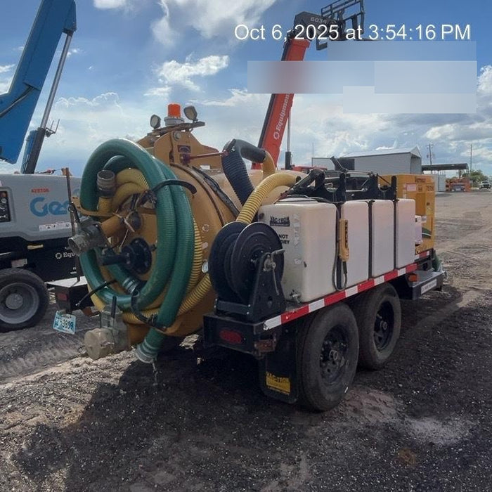 2020 Vac-Tron LP573XDT 24Hp Kohler Diesel - 500 Gal Debris Tank - 500 CFM Vacuum Pump - x2 100 Gal Water Tanks