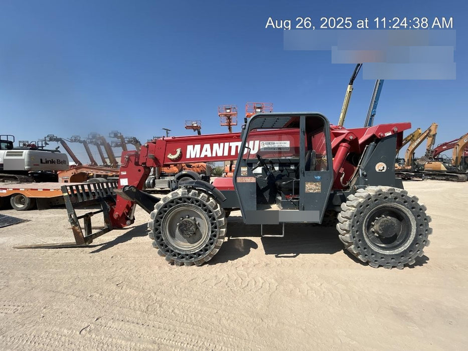 2018 Manitou MTA10055 Manitou MTA10055 - Canopy, Worklights, Beacon, 66" Carriage, 60" Forks, Solid Tires, Aux Hydraulics