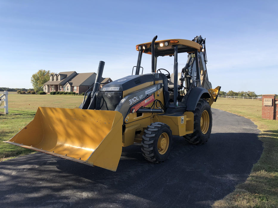 2020 John Deere 310LEP Canopy, 4WD, Standard Stick, Pilot Controls, 2 Way Hydraulics, TAG Manual QC