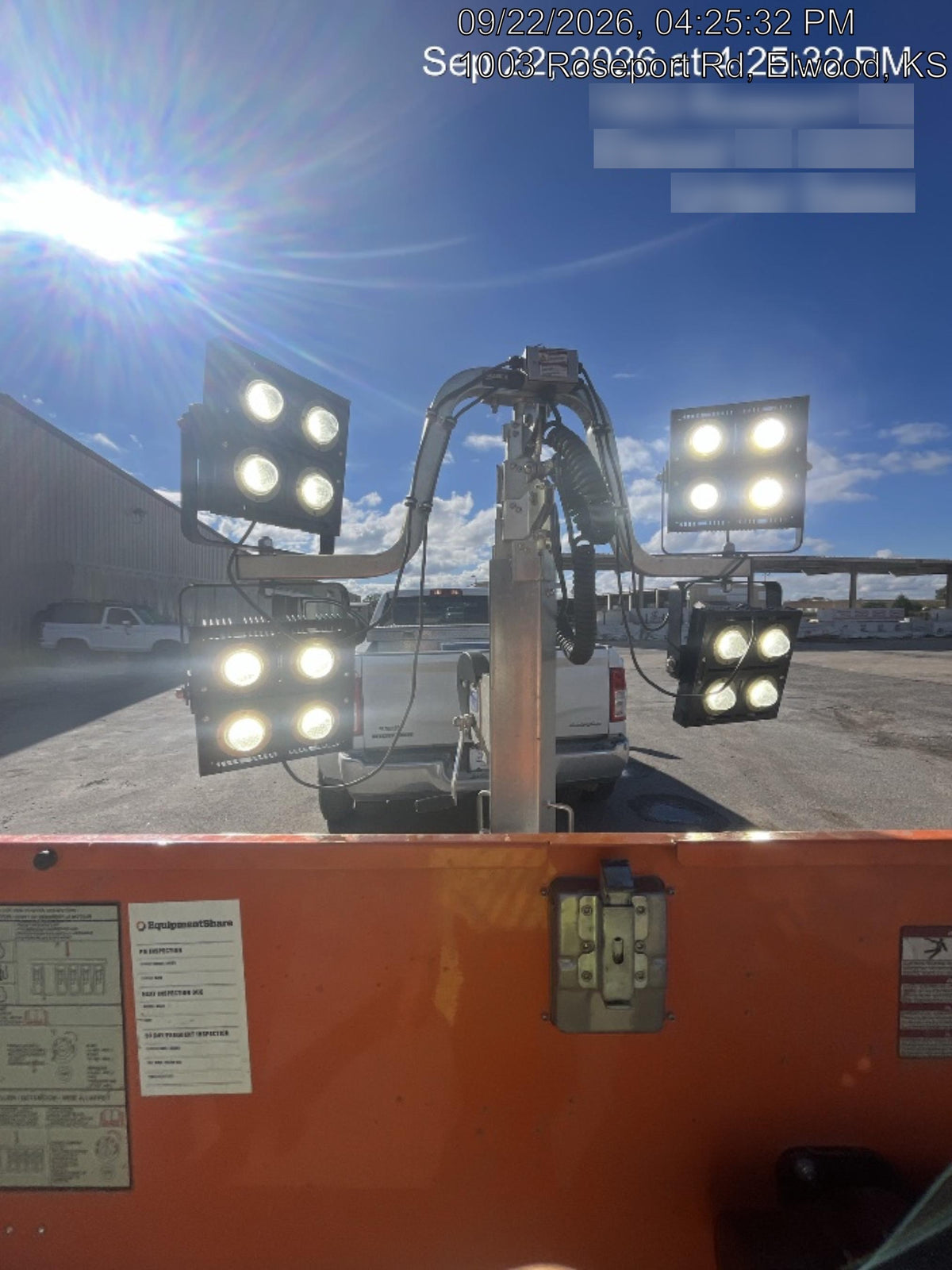 2024 Wanco WLTT-4MM4K Diesel, Deep Sea Controller, Shore Power Plug, Auto Start, (4) 350W LED Floodlights, 4kW Generator, 60 Gal Fuel Tank, 2" Ball, T3