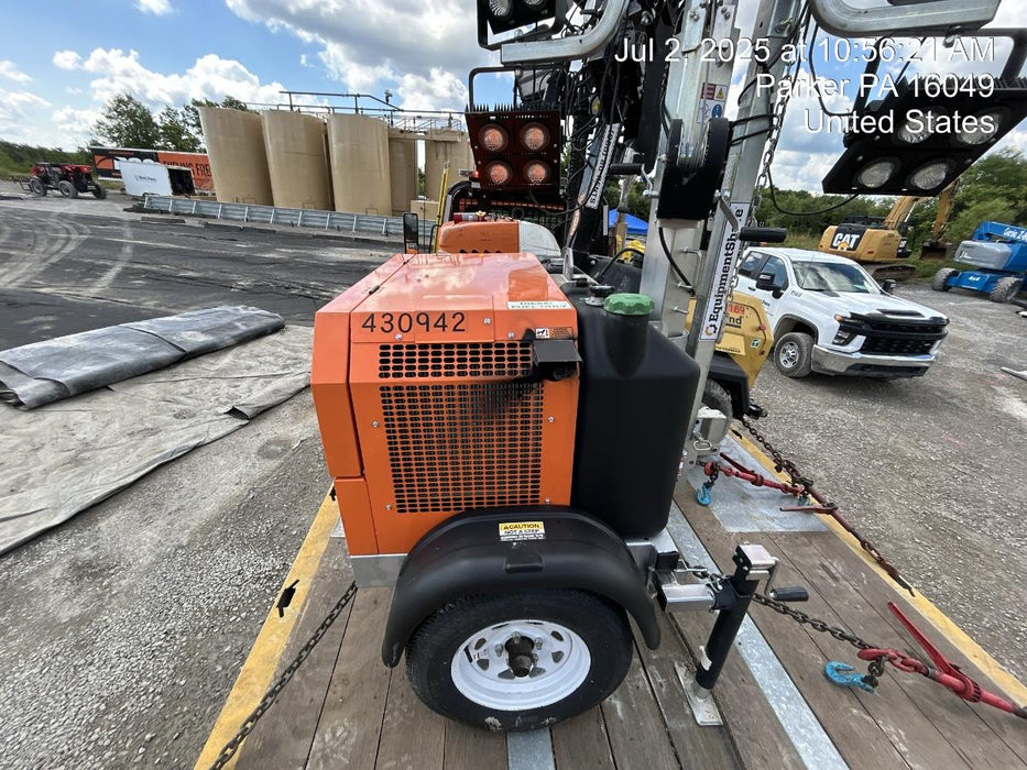 2024 Wanco WLTT-4MM4K Diesel, Deep Sea Controller, Shore Power Plug, Auto Start, (4) 350W LED Floodlights, 4kW Generator, 60 Gal Fuel Tank, 2" Ball, T3