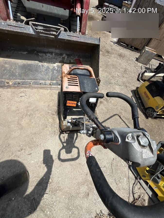 2022 Multiquip MVH158 Honda GX200, 17" Plate, Gas