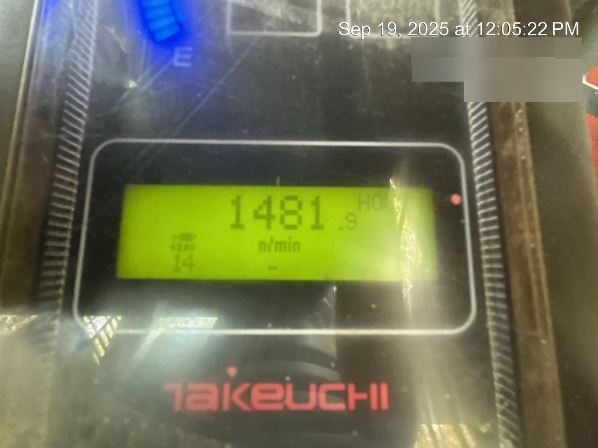 2019 TAKEUCHI TL8W
