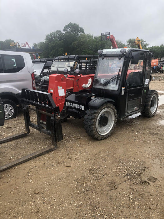 2020 Manitou MTA5519 Cab/Heat/Air, Solid Tires, Work Lights, Beacon, Aux Hydraulics, Back up Alarm, Mirrors, ES Keypad