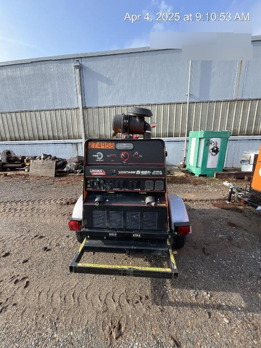 2022 Lincoln Electric Vantage 549X Crosslink Technology, Trailer Mounted, ES Decals, T3