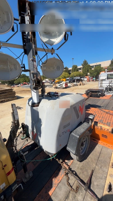 2018 Wacker Neuson LTV6L-MH Wacker Neuson LTV6L Mobile Light Tower w/Fuel Level Sensor Installed